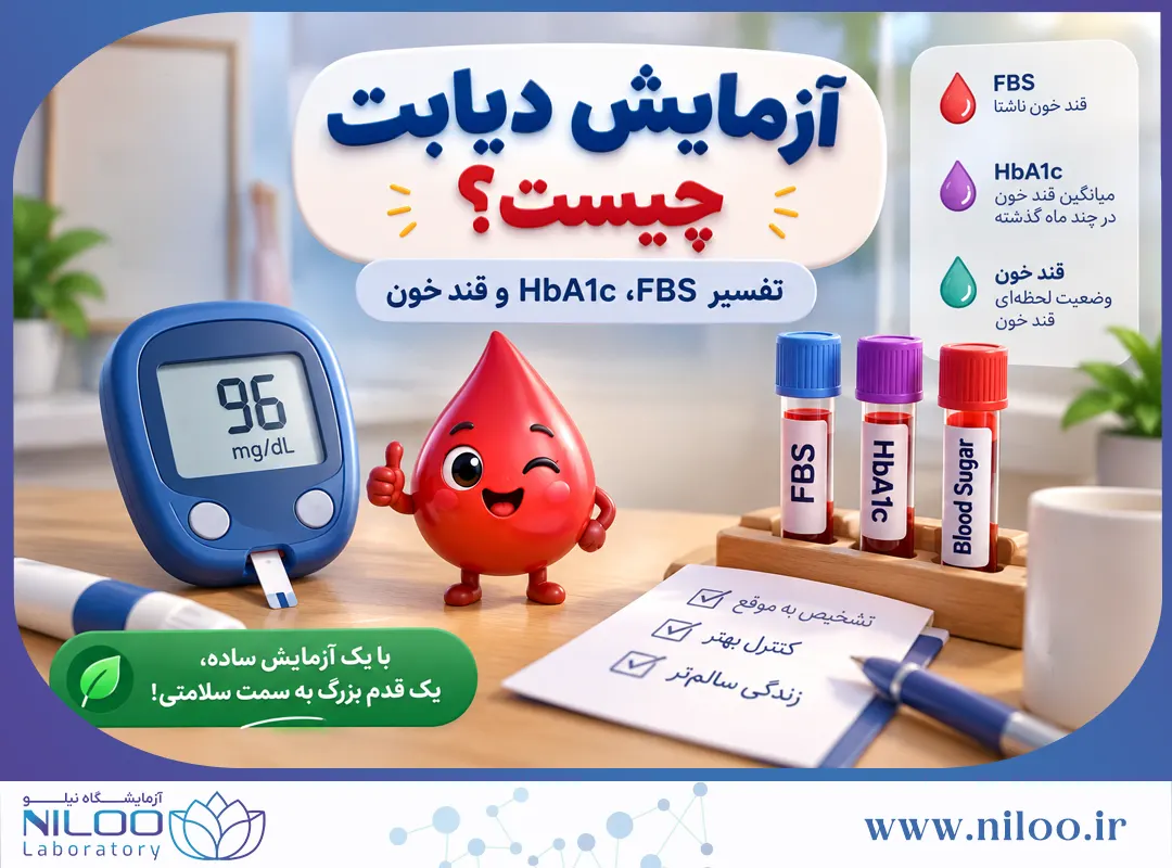 آزمایش دیابت چیست؟ تفسیر FBS، HbA1c و قند خون